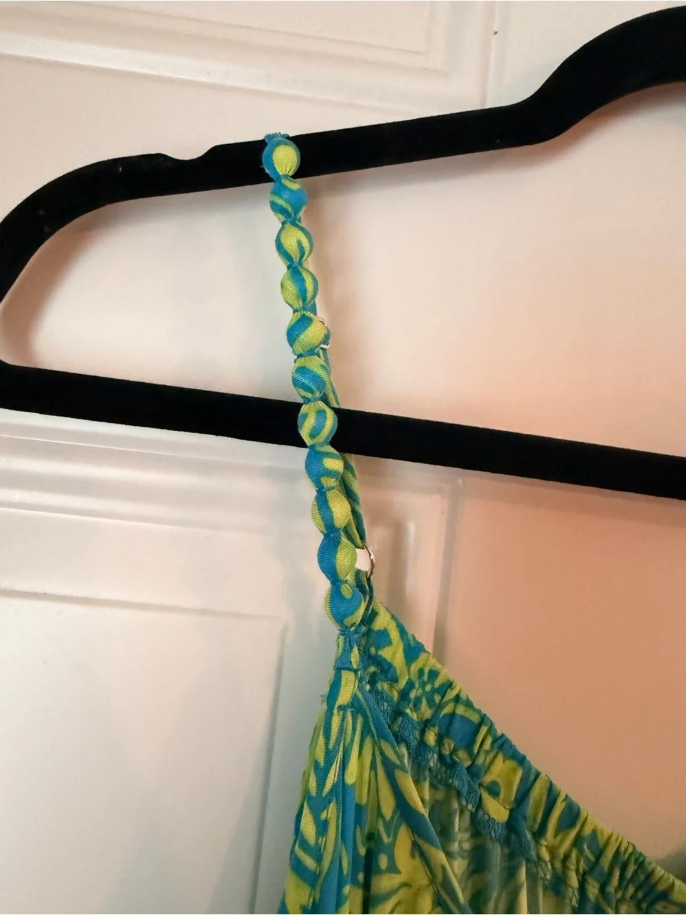 Cato Vibrant Teal & Lime Maxi Roper